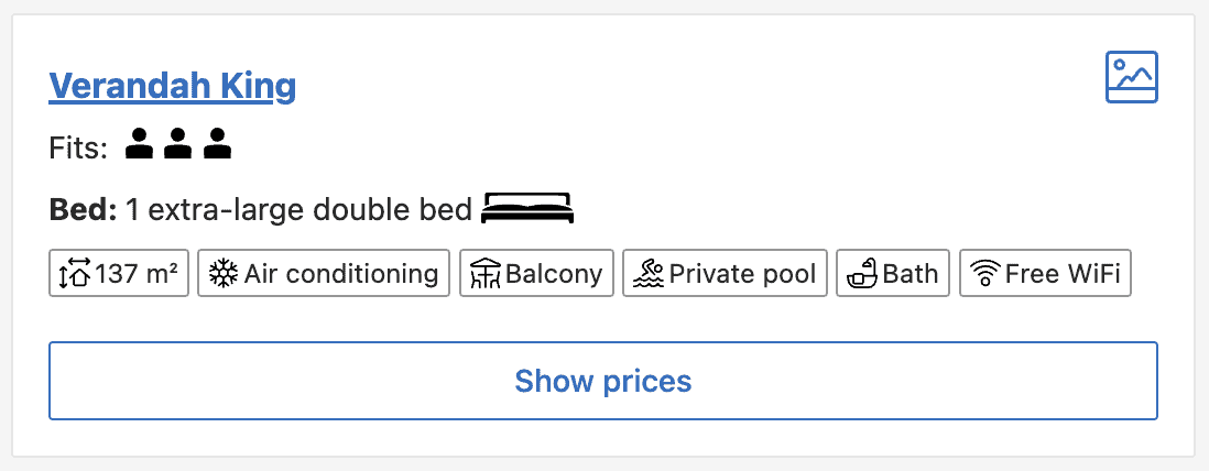 capella - room type 1 with private pool